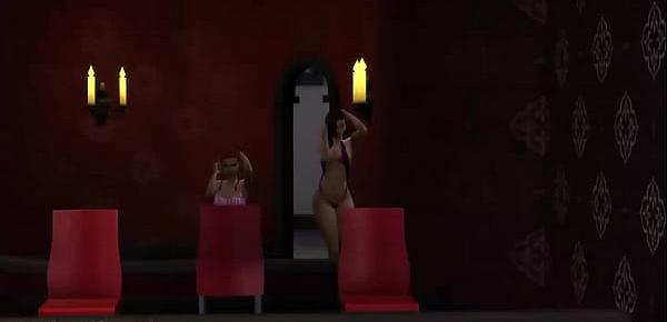  The sims 4 - Sex mods  Strip Club gameplay part 3